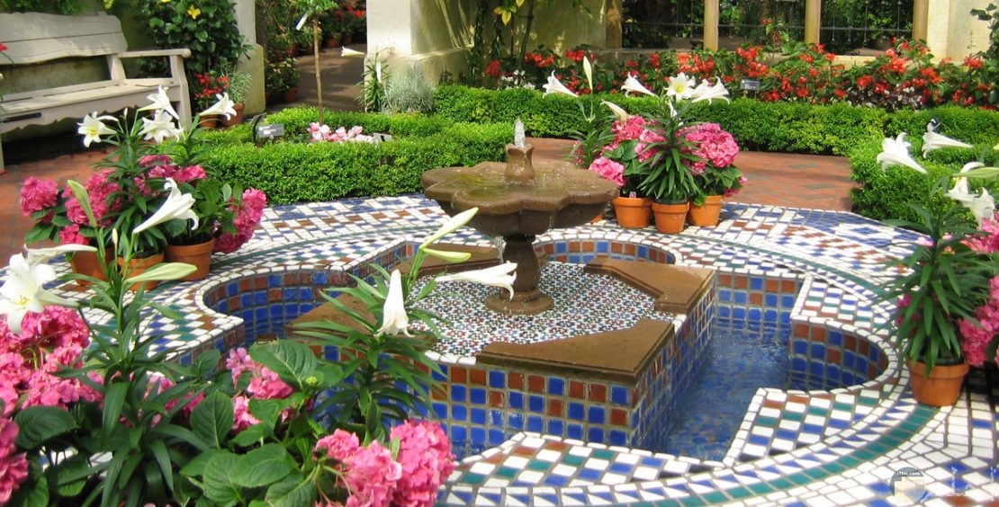 صور حدائق مجسمة ومنزلية روعة
