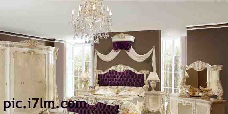 صورة لديكور غرفة نوم كلاسيك للعرائس