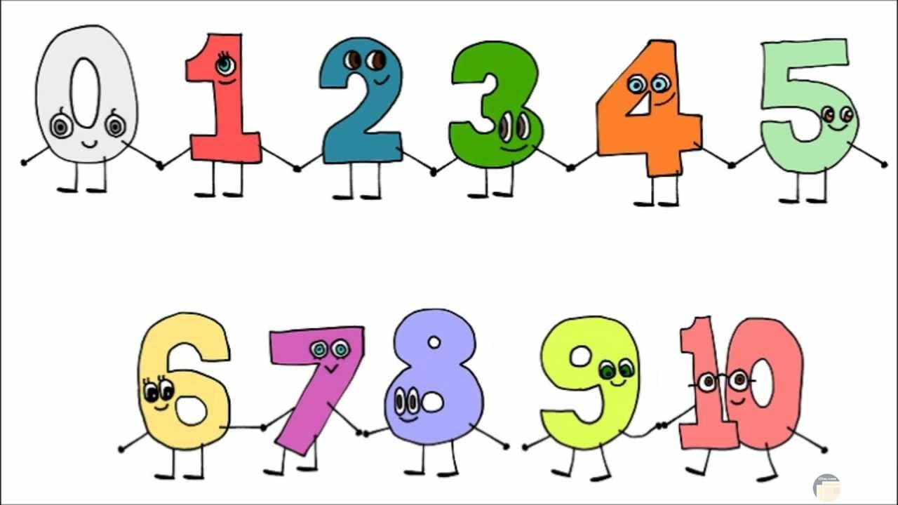 الأرقام الإنجليزية للأطفال