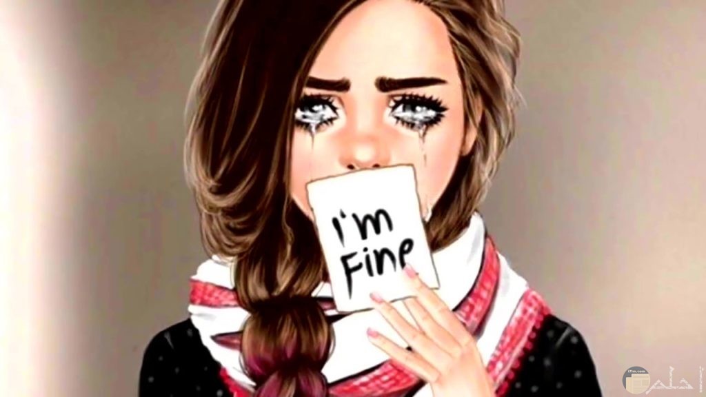 صور كارتون حزينة للبنات والأولاد