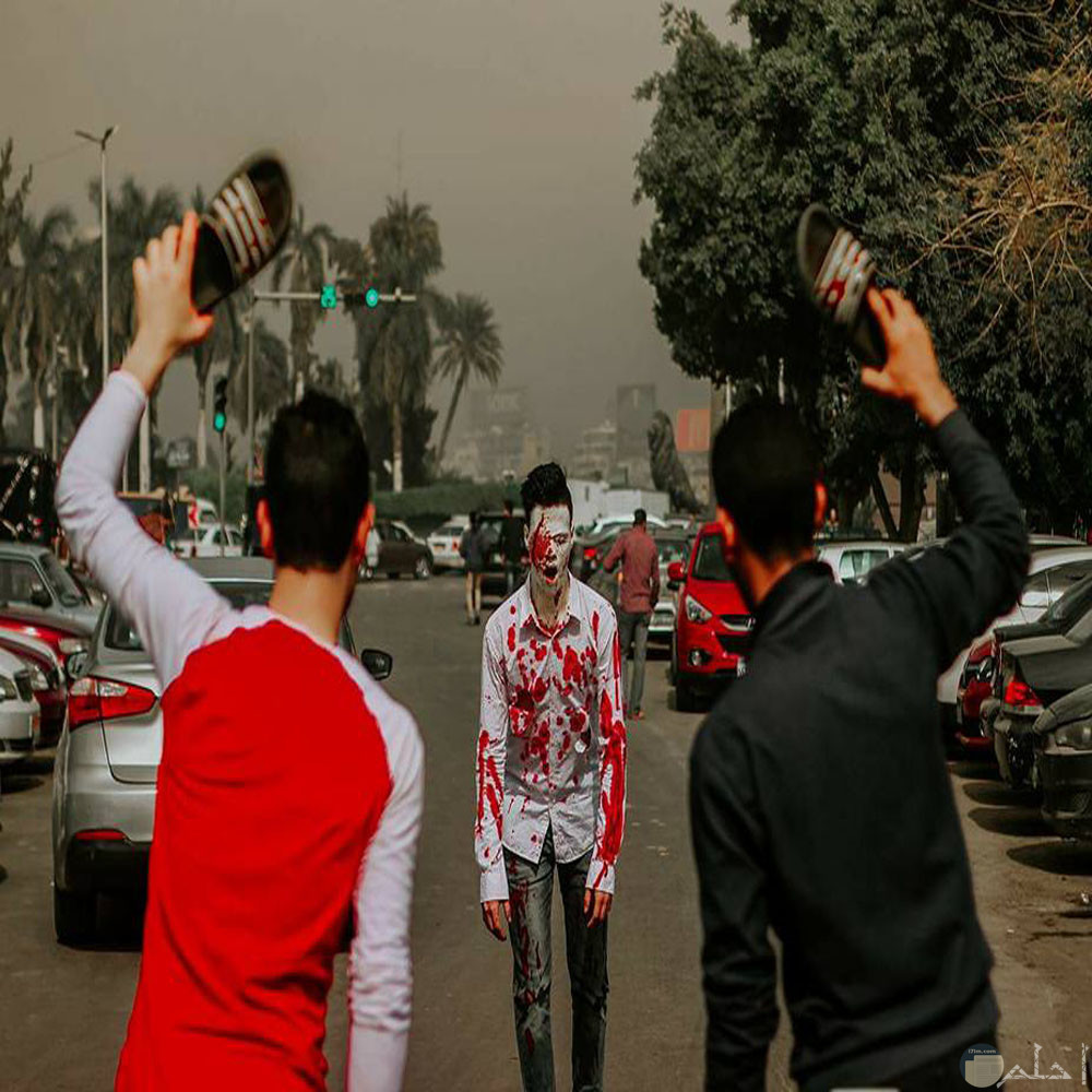 زومبي في شوارع القاهرة