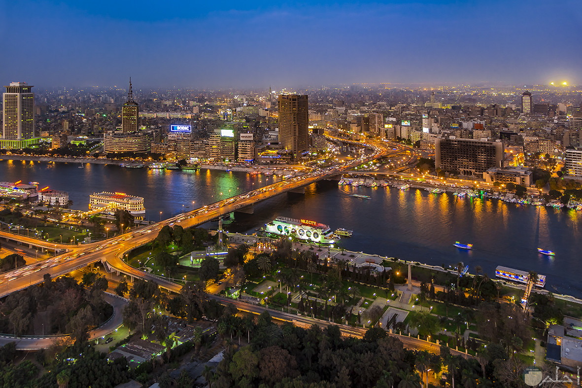 مدينة القاهرة عاصمة مصر.