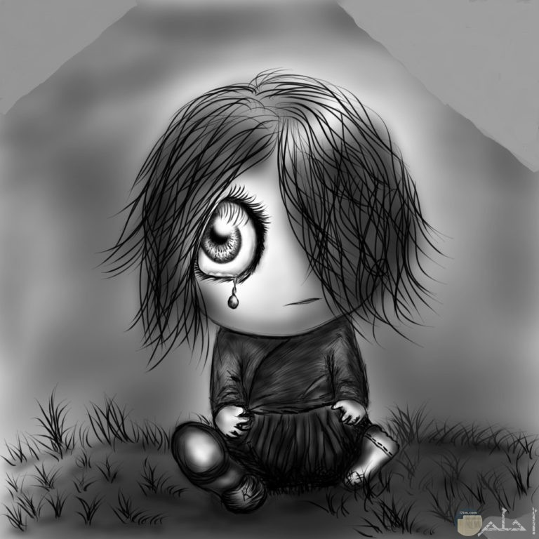 اجمل الصور الكرتونية الحزينة المعبرة عن الألم و الحزن