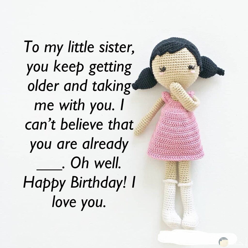 Happy birthday sister