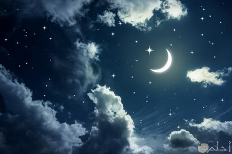 صور خيالة للسماء والقمر والنجوم